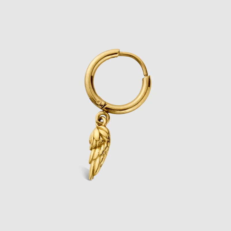 WING EARRINGS in a Gold Shade (a pair)