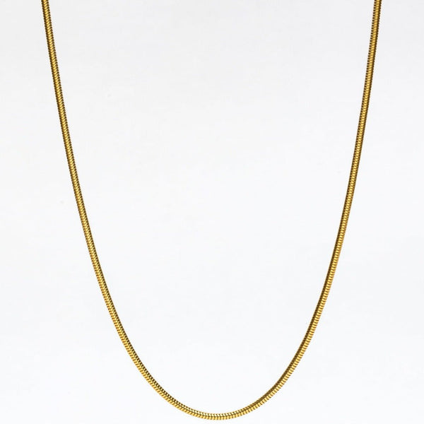 SNAKE CHAIN (GOLD) 2MM