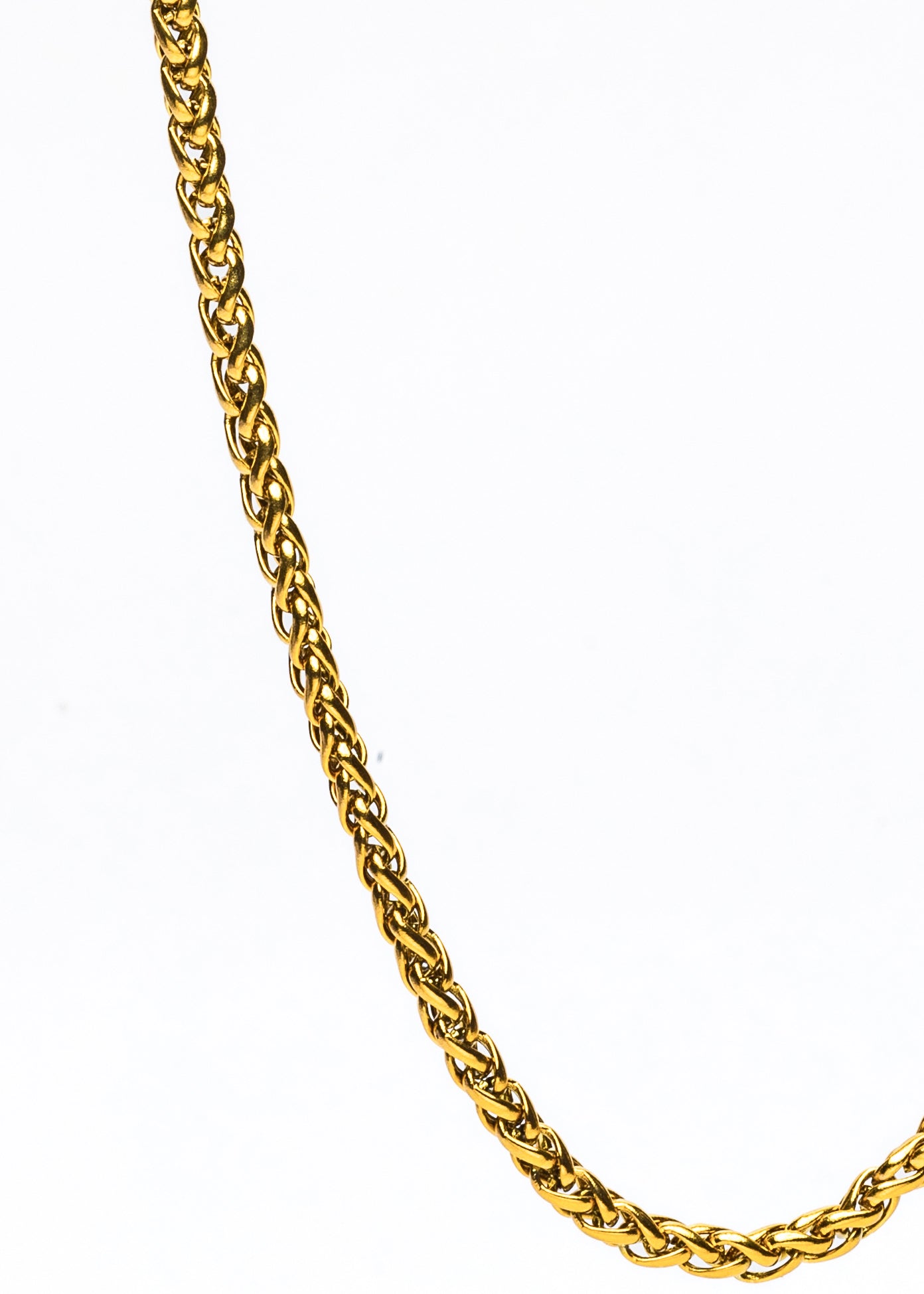 WHEAT GOLD (18K GOLD PLATING) - 5MM
