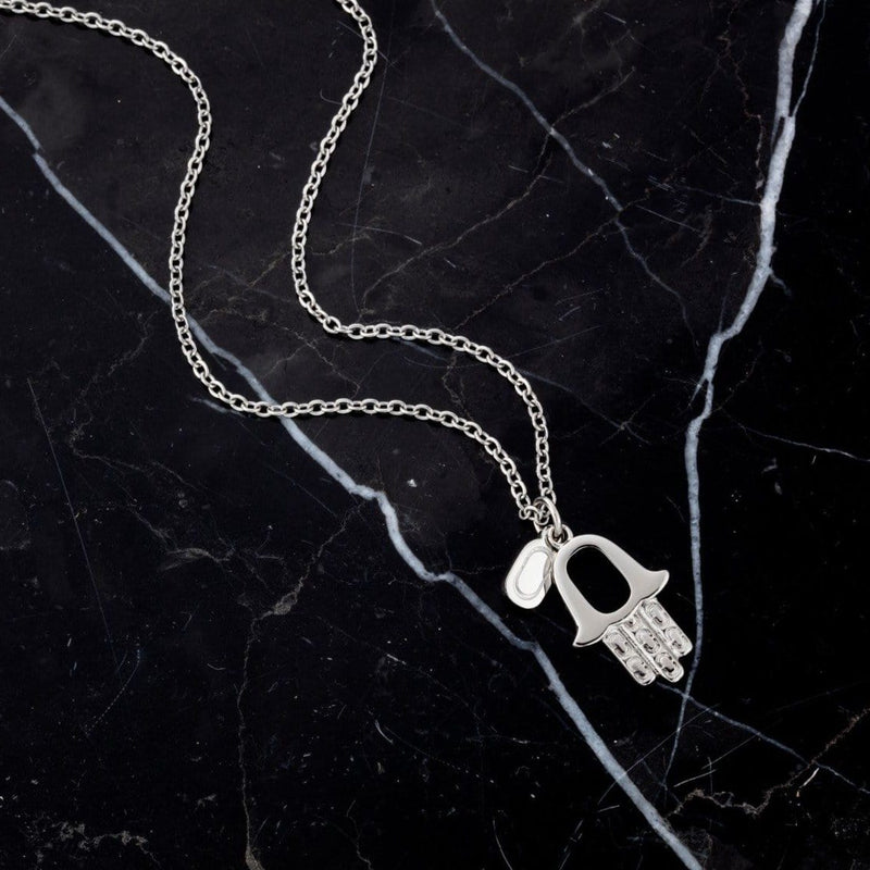 HAMSA (SILVER) Pendant+ Chain