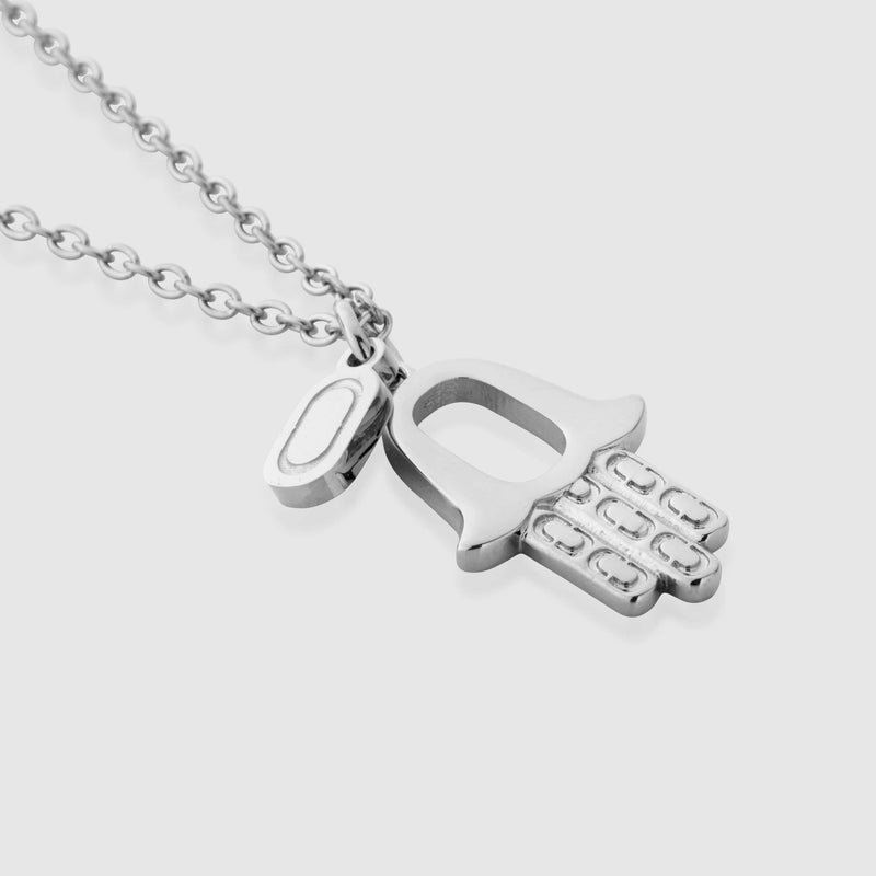HAMSA (SILVER) Pendant+ Chain
