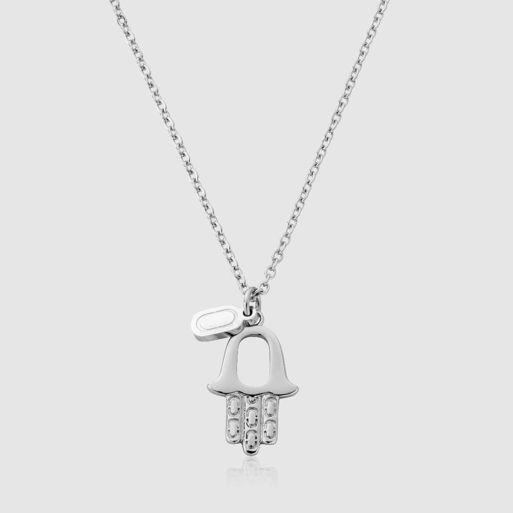 HAMSA (SILVER) Pendant+ Chain