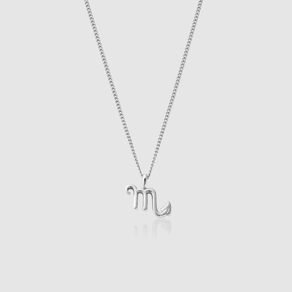 SCORPIO (SILVER) Pendant+ Chain
