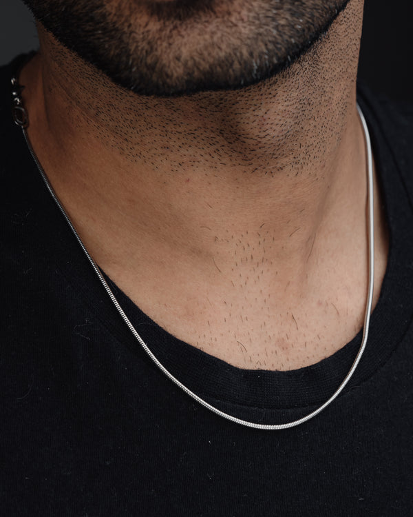 SNAKE CHAIN (SILVER) 2MM